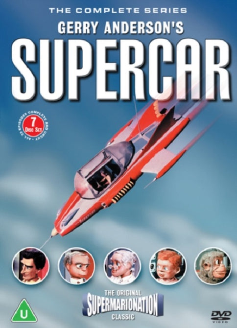 Supercar Season 1 2 The Complete Series (Graydon Gould Sylvia Anderson) New DVD