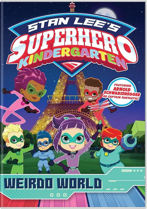 Superhero Kindergarten Weirdo World (Arnold Schwarzenegger Jules de Jongh) DVD