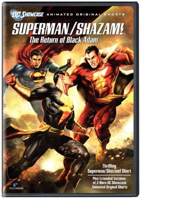 Superman Shazam The Return of Black Adam Region 4 New DVD