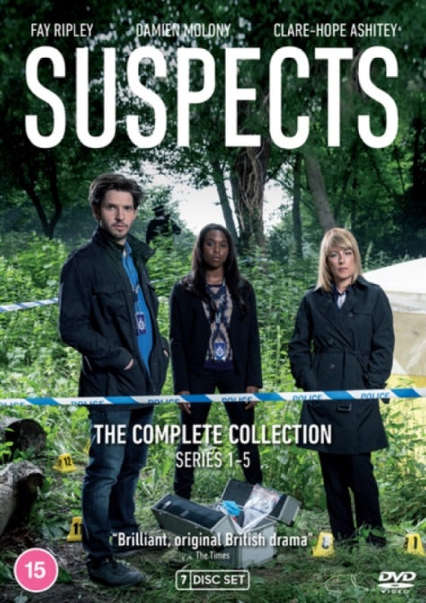 Suspects Season 1 2 3 4 5 The Complete Series Collection DVD Box Set Presale