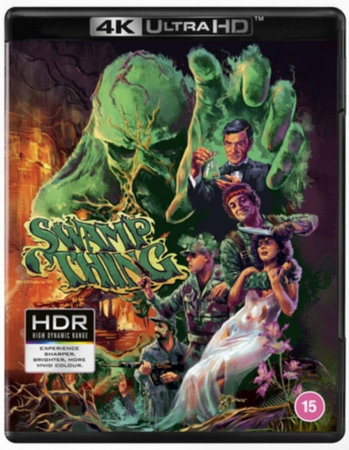 Swamp Thing (Louis Jourdan) New 4K Ultra HD Region B Blu-ray Presale
