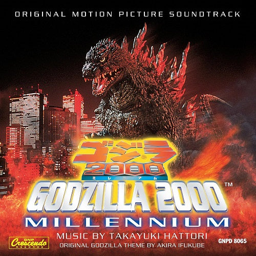 TAKAYUKI HATTORI Godzilla 2000 Millennium New CD Presale