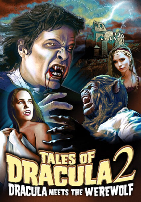 Tales Of Dracula 2 Dracula Meets The Werewolf (Wayne W Johnson) Two DVD Presale