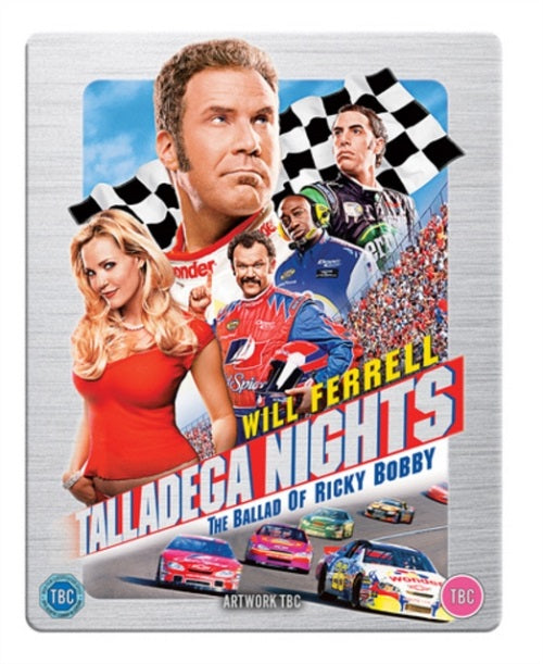 Talladega Nights The Ballad of Ricky Bobby 4K Steelbook Region B Blu-ray Presale