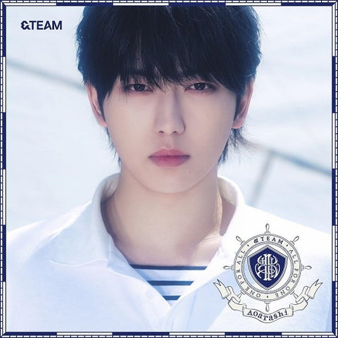 &Team Aoarashi Member Solo Jacket Fuma Team New CD + Postcard + Photo Photo Card