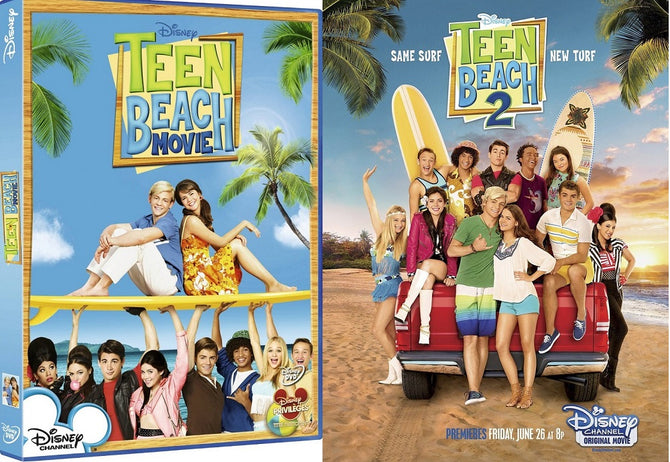 Teen Beach Movie 1 + 2 (Ross Lynch Disney) R4 DVD New