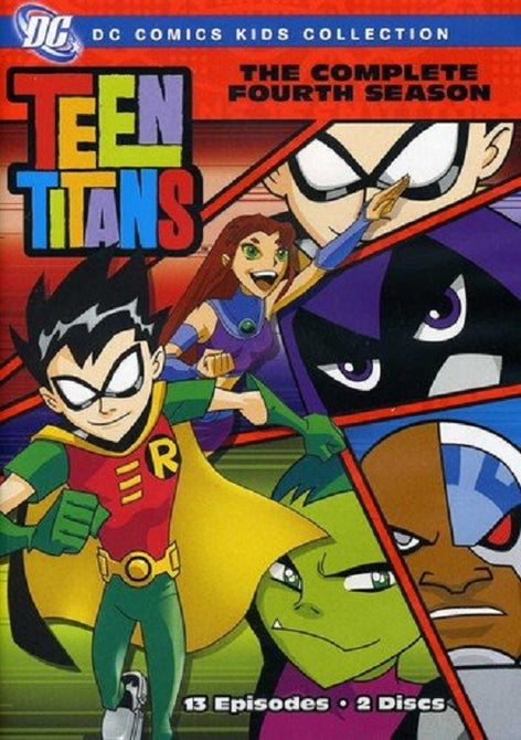 Teen Titans The Complete Season 4 DC Comics Series Four Fourth Region 4 DVD