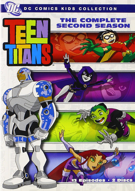 Teen Titans Complete Season 2 DC Comics TV Series New DVD Region 4 (2 Discs)