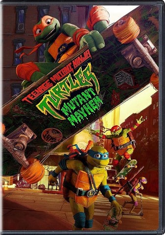 Teenage Mutant Ninja Turtles Mutant Mayhem (Ice Cube Jackie Chan) New DVD