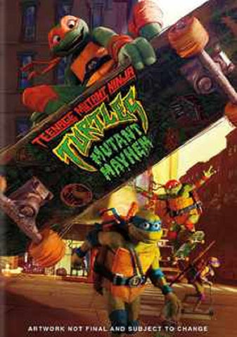 Teenage Mutant Ninja Turtles Mutant Mayhem (Nicolas Cantu Micah Abbey) New DVD