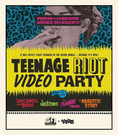 Teenage Riot Video Party (Patty McCormack Ken Clayton) New Blu-ray Presale