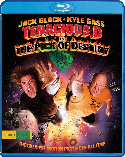 Tenacious D in the Pick of Destiny (Jack Black Kyle Gass) Region A Blu-ray