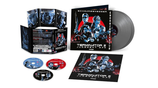 Terminator 2 Judgment Day 30th Anniversary Vinyl Edition 4K Ultra HD B Blu-ray