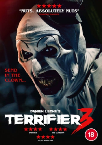 Terrifier 3 (David Howard Thornton Lauren LaVera Antonella Rose) Three New DVD