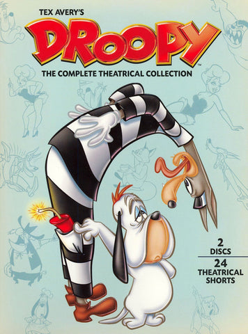 Tex Avery's Droopy The Complete Theatrical Collection Averys New Region 4 DVD