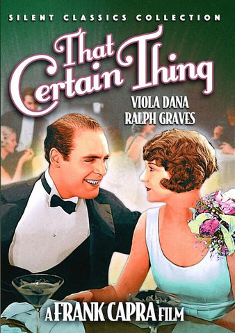 That Certain Thing (Burr McIntosh Frank Capra Ralph Graves) New DVD