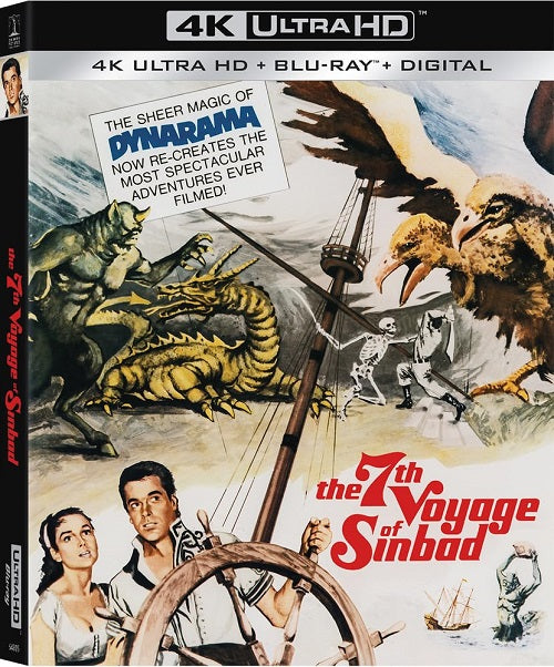 The 7th Voyage Of Sinbad (Kerwin Mathews) Seventh 4K Ultra HD Blu-ray Presale