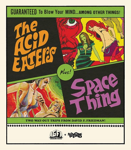The Acid Eaters + Space Thing (Pat Barrington) New Blu-ray + Booklet Presale