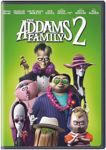 The Addams Family 2 (Oscar Isaac Charlize Theron Chloe Grace Moretz) Two DVD