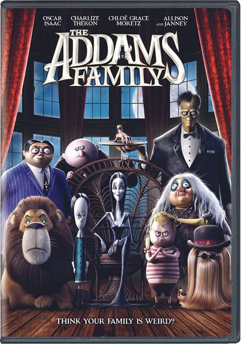 The Addams Family (Oscar Isaac Charlize Theron Chloe Grace Moretz) New DVD
