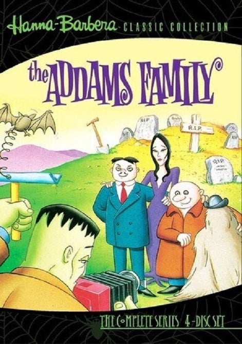 The Addams Family The Complete Series  Hanna Barbera New Region 4 DVD
