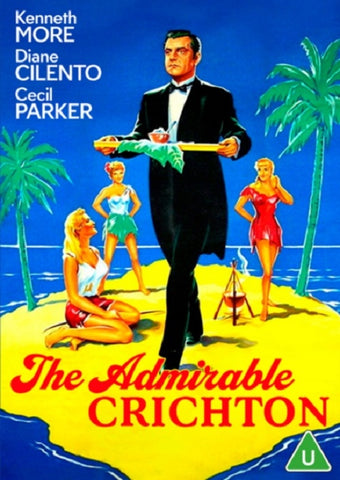 The Admirable Crichton (Kenneth More Diane Cilento Cecil Parker) New DVD