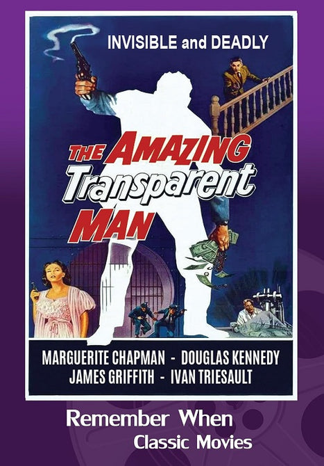 The Amazing Transparent Man (Marguerite Chapman Douglas Kennedy) DVD Presale
