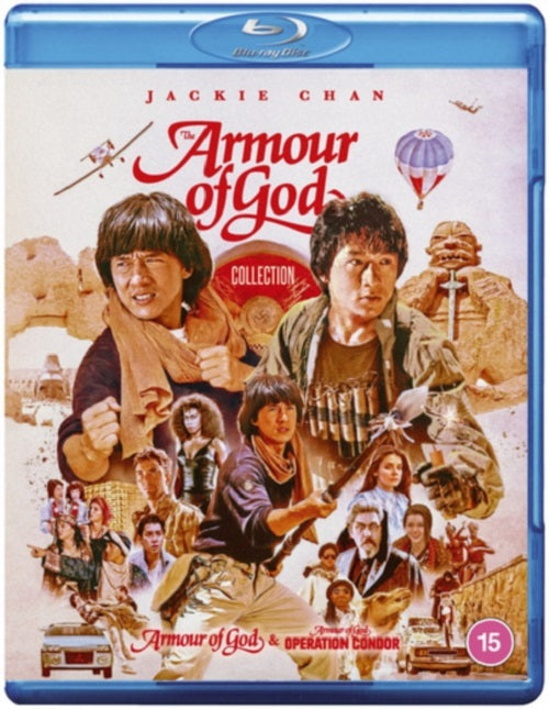 The Armour of God Collection (Jackie Chan) New Region B Blu-ray Presale