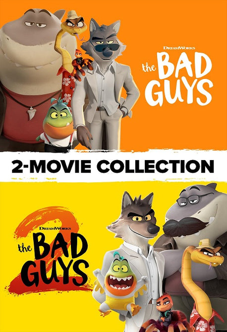 The Bad Guys 2 Movie Collection (Sam Rockwell Marc Maron) New DVD Presale