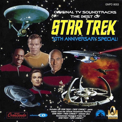 The Best Of Star Trek 30th Anniversary Special Original Soundtrack CD Presale