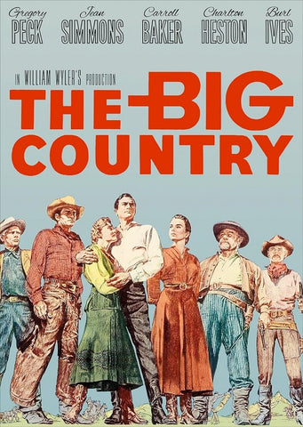 The Big Country (Gregory Peck Jean Simmons Carroll Baker Charlton Heston) DVD