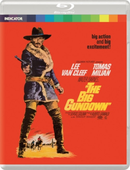 The Big Gundown (Lee Van Cleef Tomas Milian Walter Barnes) Region B Blu-ray