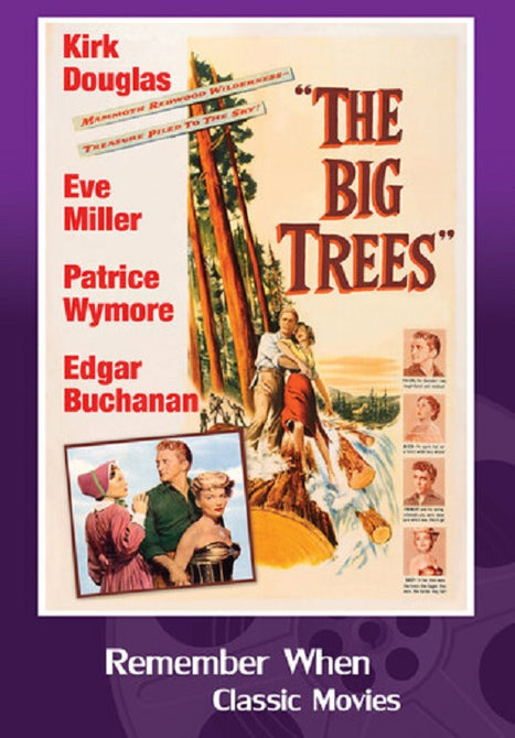 The Big Trees (Kirk Douglas Eve Miller Patrice Wymore Edgar Buchanan) New DVD