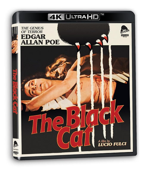 The Black Cat (Patrick Magee Mimsy Farmer) Mono Sound New 4K Blu-ray Presale