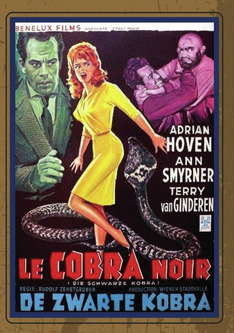 The Black Cobra (Adrian Hoven Klaus Kinski Wolfgang Preiss) New DVD