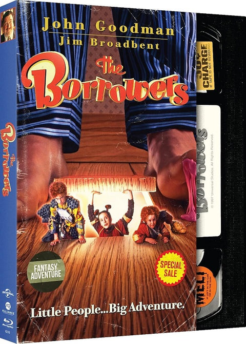 The Borrowers Retro VHS Packaging (John Goodman Jim Broadbent) Blu-ray Presale