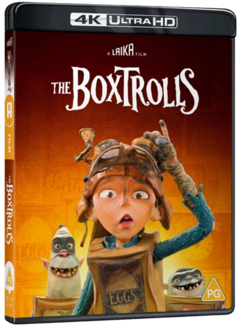 The Boxtrolls (Jared Harris Steve Blum) New 4K Ultra HD Reg B Blu-ray Presale