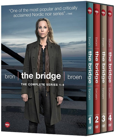 The Bridge Season 1 2 3 4 The Complete Series (Kim Bodnia Dag Malmberg) New DVD