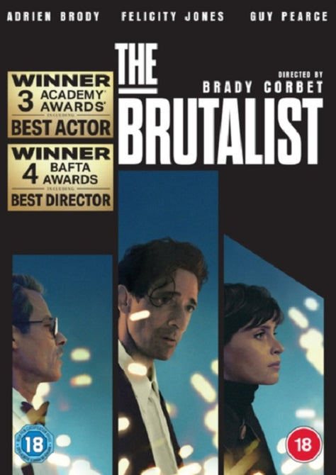 The Brutalist (Adrien Brody Felicity Jones Guy Pearce Joe Alwyn) DVD Presale