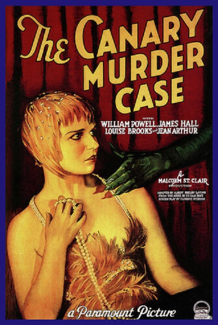 The Canary Murder Case (William Powell Jean Arthur Louise Brooks) DVD Presale
