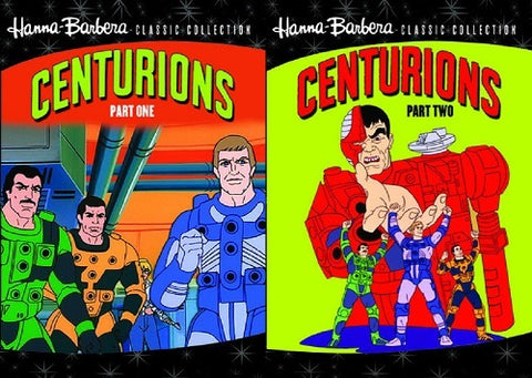 The Centurions Part 1 and 2 Hanna Barbera One Two New Region 4 DVD