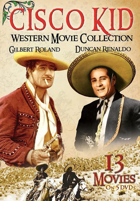 The Cisco Kid Western Movie Collection (Gilbert Roland Duncan Renaldo) New DVD