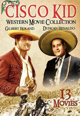 The Cisco Kid Western Movie Collection (Gilbert Roland Duncan Renaldo) New DVD