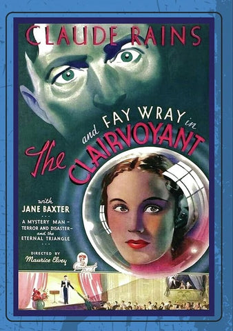 The Clairvoyant (Claude Rains Fay Wray Jane Baxter Mary Clare) New DVD