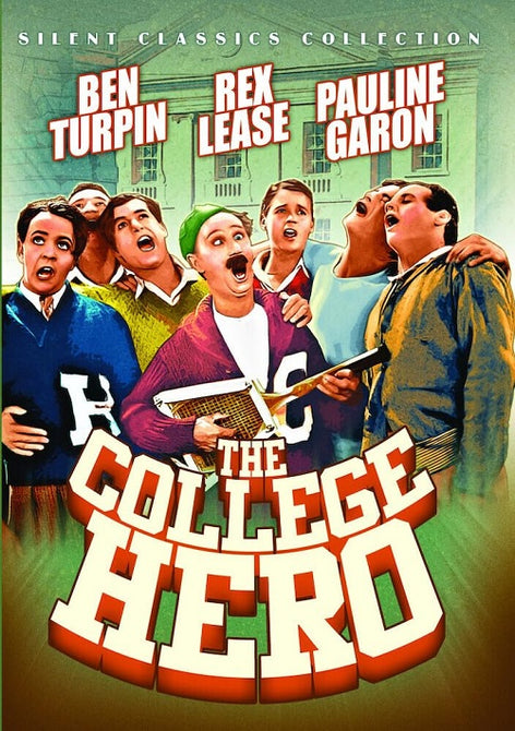 The College Hero (Bobby Agnew Pauline Garon Ben Turpin Rex Lease) New DVD