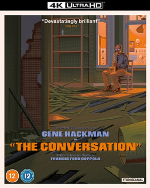 The Conversation (Gene Hackman John Cazale) New 4K Ultra HD Region B Blu-ray