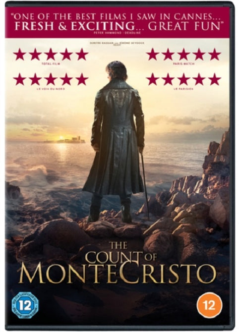 The Count Of Monte Cristo 2024 (Pierre Niney Bastien Bouillon) New DVD