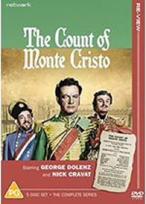 The Count of Monte Cristo The Complete Series (George Dolenz) New DVD Box Set