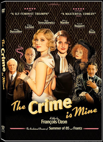 The Crime Is Mine (Isabelle Huppert Dany Boon Fabrice Luchini) New DVD