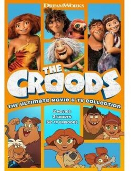 The Croods The Ultimate Movie And TV Collection (Nicolas Cage) New DVD Box Set